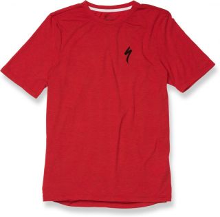 Specialized Drirelease Tee S-logo Red Hthr/blk